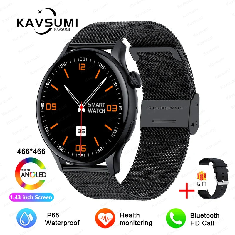 2025 NFC Smart Uhr Amoled HD