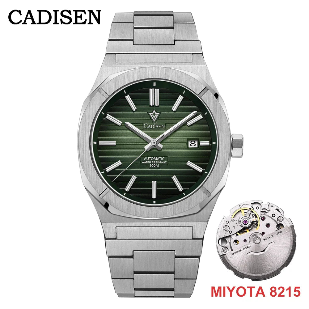 CADISEN Diver Uhr Retro Luxury Sapphire