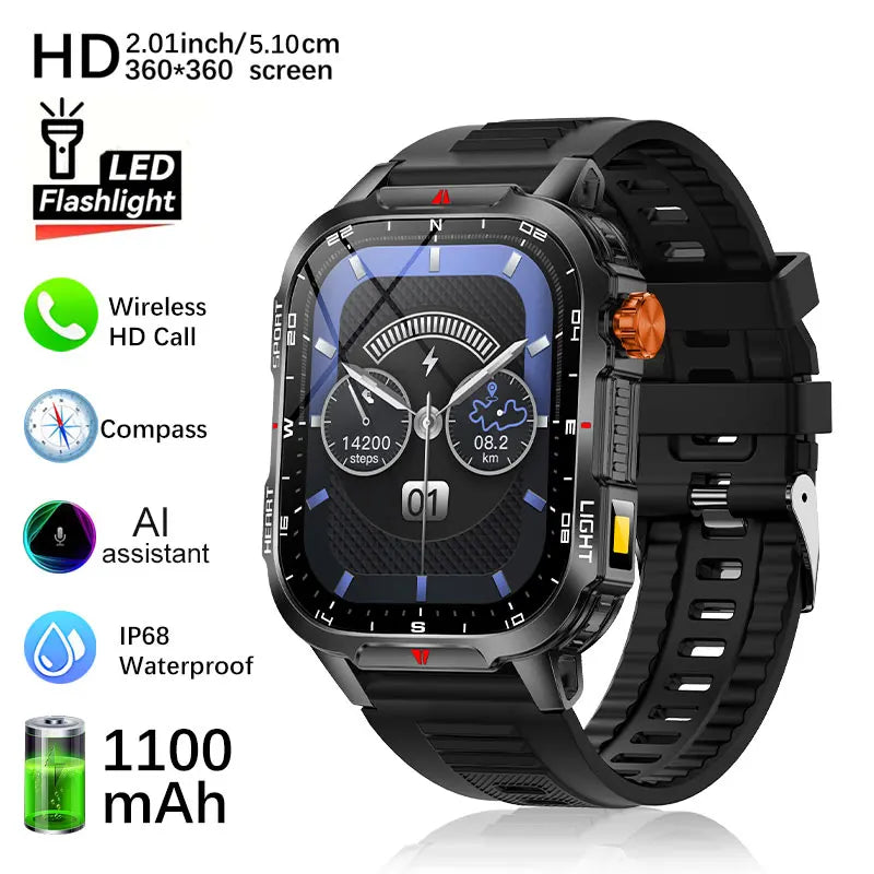2025 new Herren smart Uhr Bluetooth