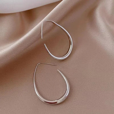 Simple French Style Geometric Earrings Fashion Luxurious Drop Earring Daily Party Vacations Jewelry Gifts 2025