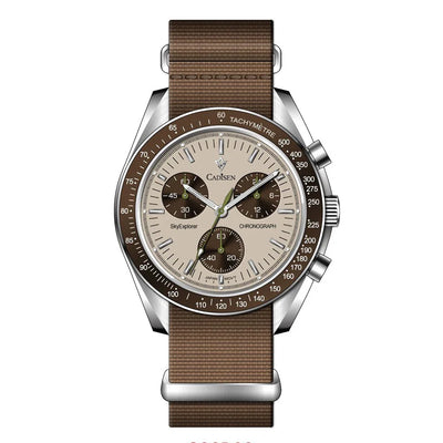 CADISEN New Herren Uhr Luxury Quarz