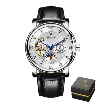 SKROX Moon Phase Tourbillon Automatic Clockwork