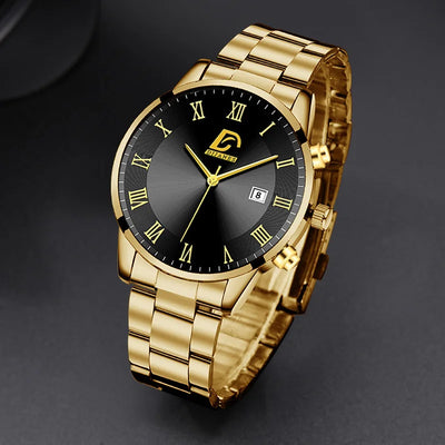Luxus Herren-Armbanduhr – Minimalistisch & Elegant.