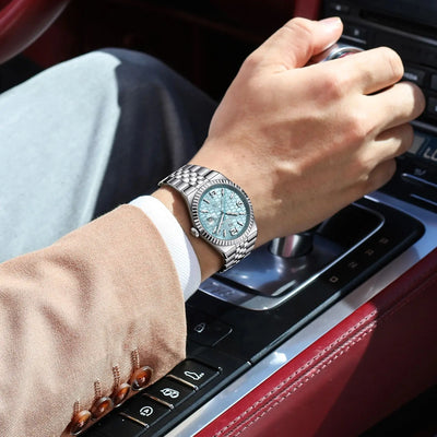 POEDAGAR High Quality Original Men Clock