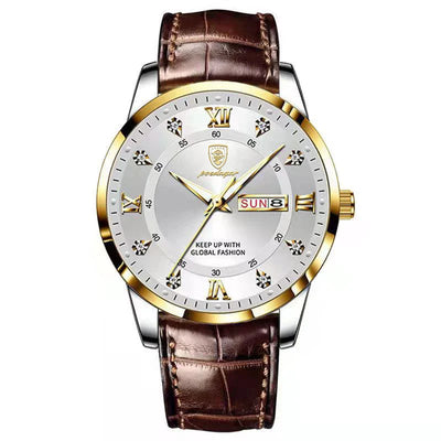 POEDAGAR Luxury Brand Men Uhr Wasserdicht