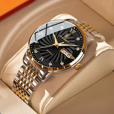 POEDAGAR Luxury Brand Man Uhr Wasserdicht