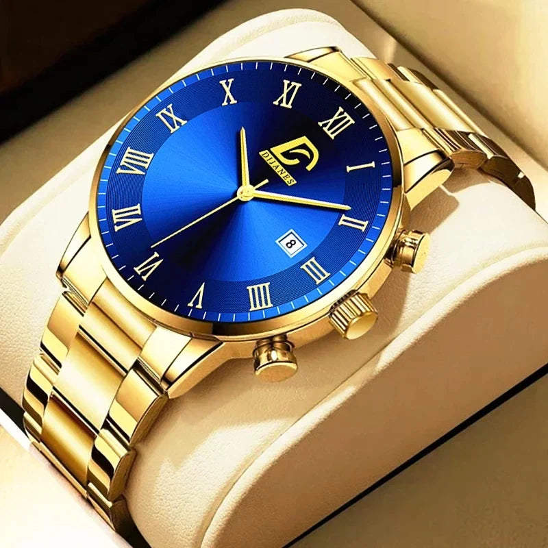 Luxus Herren-Armbanduhr – Minimalistisch & Elegant.