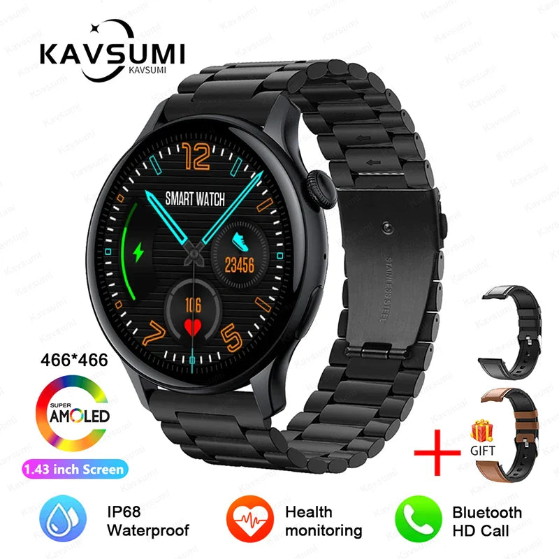 2025 NFC Smart Uhr Amoled HD