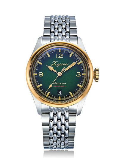 YN55a Herrenuhr – Luxus Automatik Uhr 38 mm, Retro Design, Chronograph, 100 m wasserdicht, Vintage Style