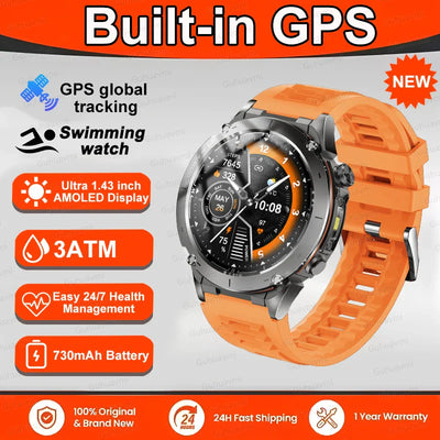 New T-Rex 3 GPS Smart Uhr