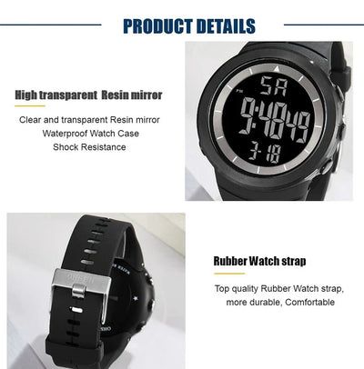 Taktische LED-Militäruhr – Robust & Wasserdicht