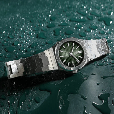 CADISEN Diver Uhr Retro Luxury Sapphire