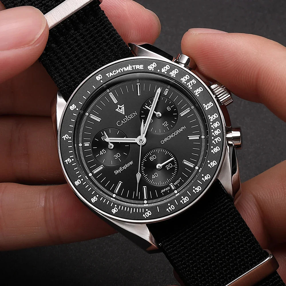 CADISEN New Herren Uhr Luxury Quarz
