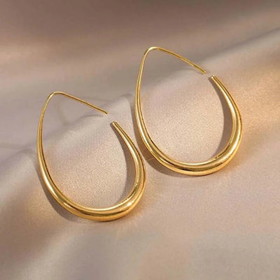 Simple French Style Geometric Earrings Fashion Luxurious Drop Earring Daily Party Vacations Jewelry Gifts 2025