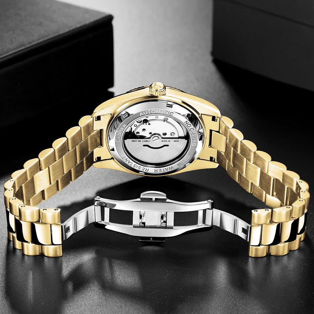 CADISEN DD40 Men Uhr Luxury Automatic