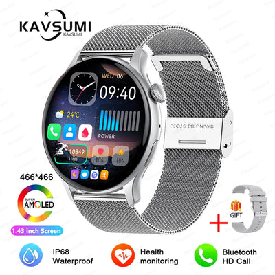 2025 NFC Smart Uhr Amoled HD