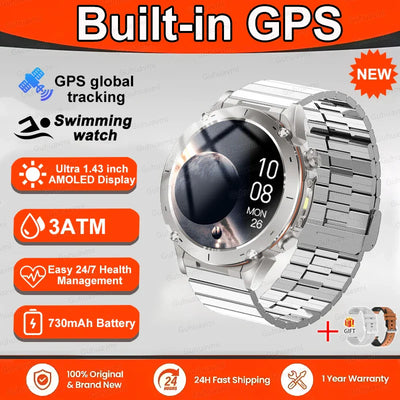New T-Rex 3 GPS Smart Uhr