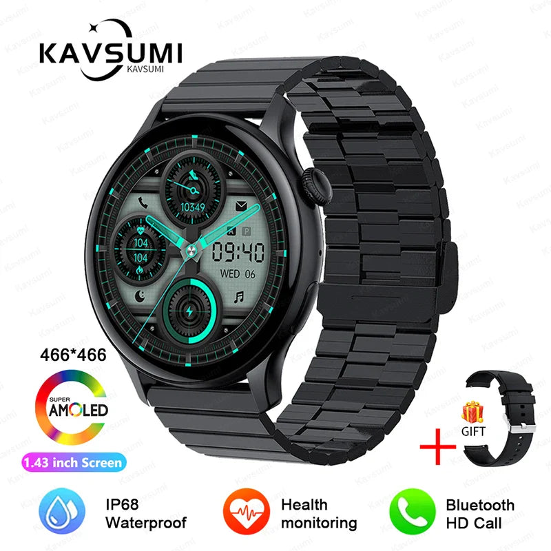 2025 NFC Smart Uhr Amoled HD