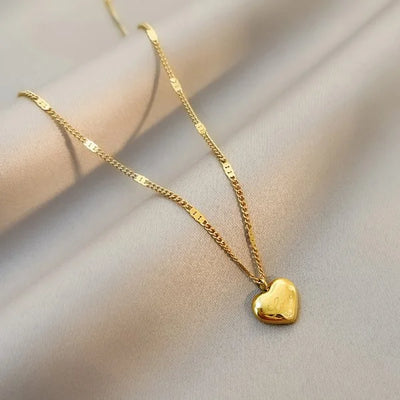 316L Stainless Steel Sun Pendant Necklace Exquisite and Fashionable Planet Clavicle Chain Girls Party Jewelry Gifts – Halskette