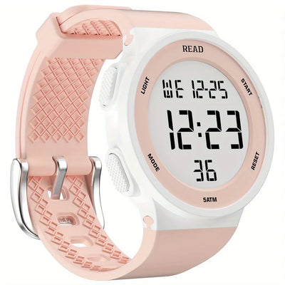 Moderne Damen-LED-Uhr – Stylisch & Smart.