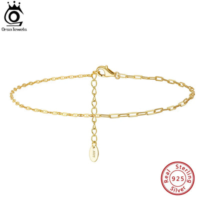 Elegante Silber-Fußkette für Damen – Perfekt für jeden Anlass