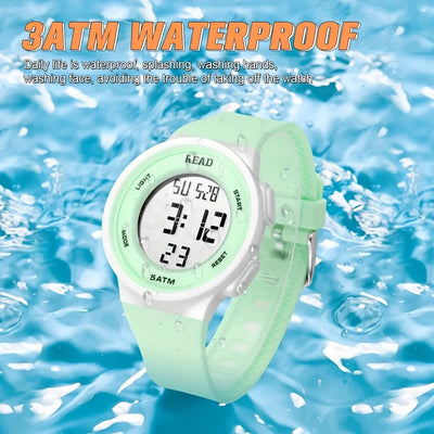 Moderne Damen-LED-Uhr – Stylisch & Smart.