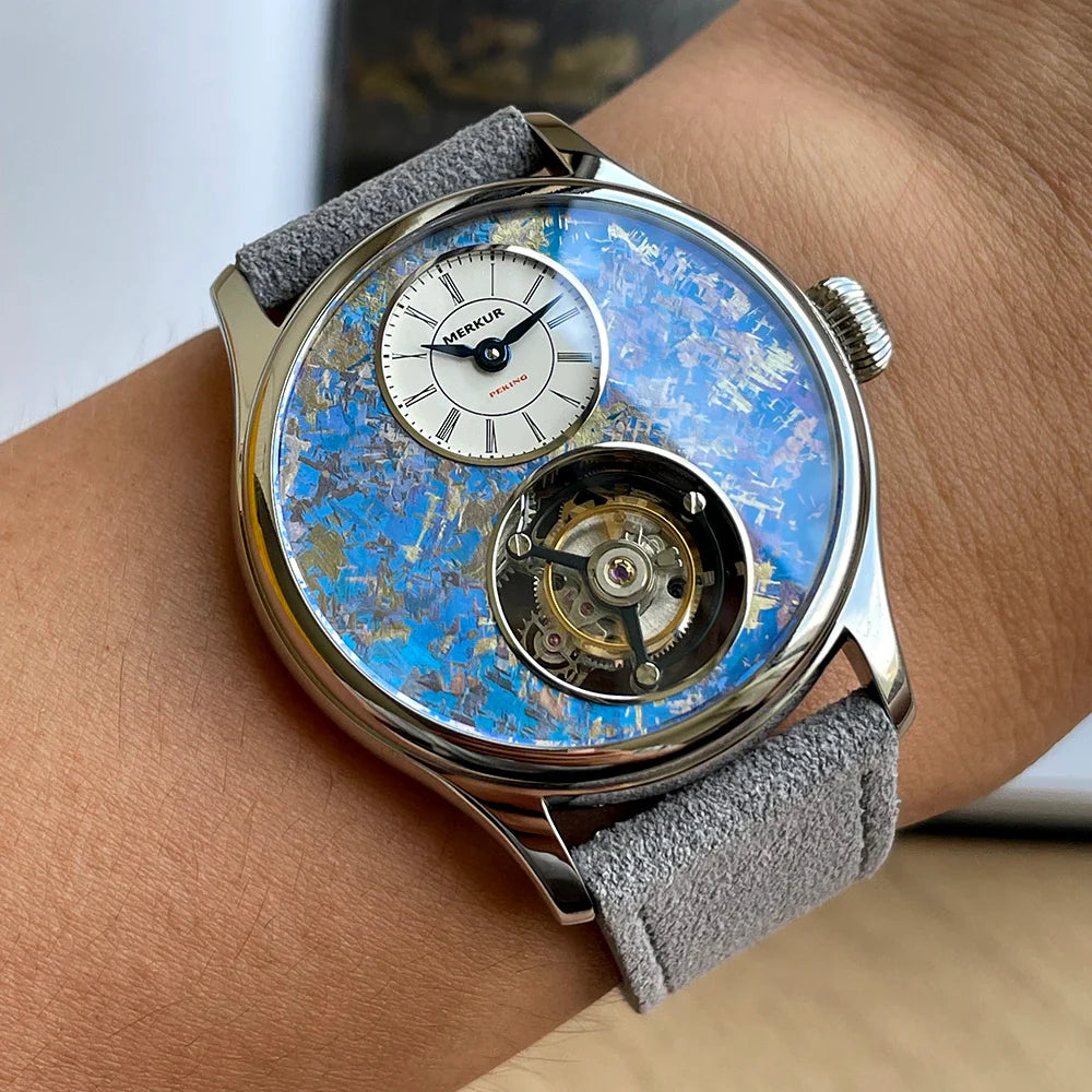 Merkur 100% Tourbillon Uhr Men High
