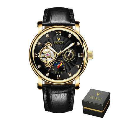 SKROX Moon Phase Tourbillon Automatic Clockwork